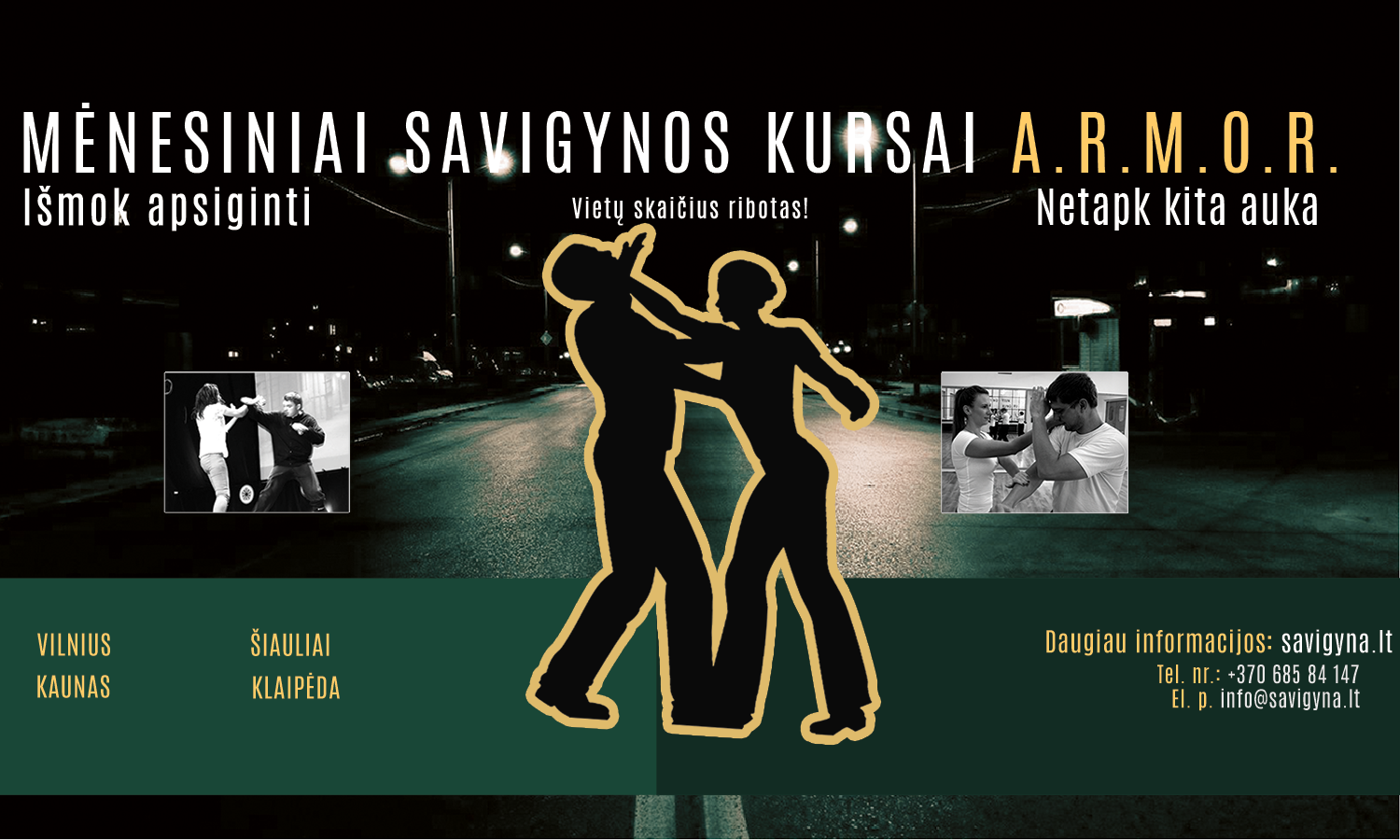 SAVIGYNA su miestais